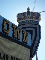 The crown on the marquee, from the west side. - , Utah